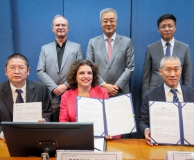 Acordo com a Universidade Politecnica do Noroeste (NWPU)e a China Southern Sci-Tech (Guangdong Hengqin) Co., Ltd. (CSSC) 16/06/2026 Foto: Beto Monteiro/GRE Ascom